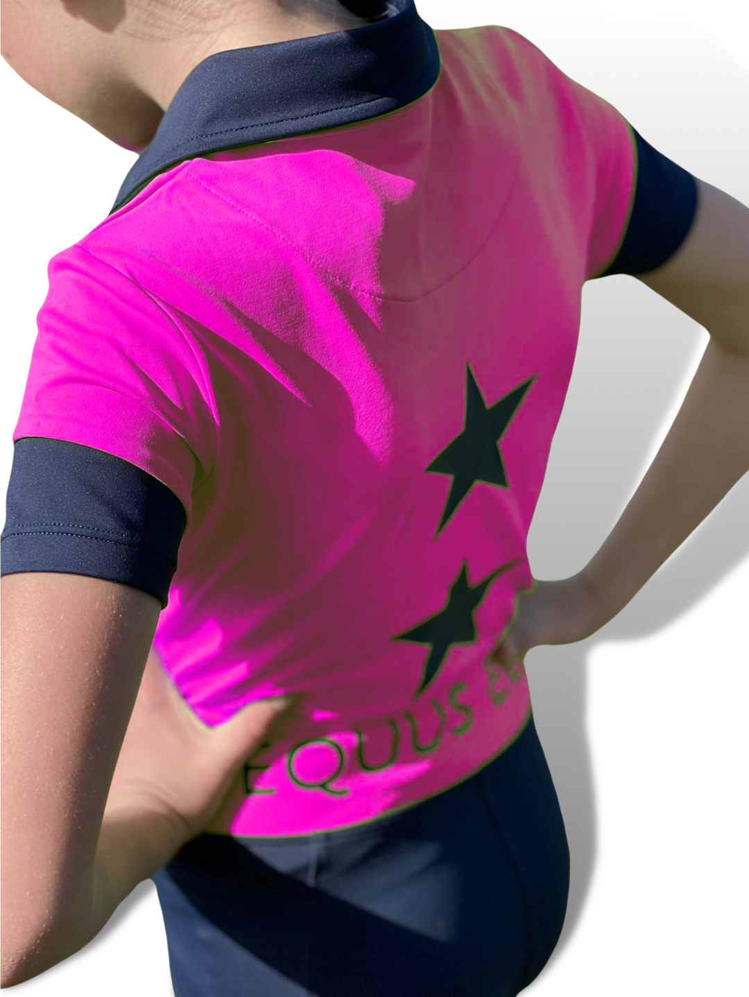 Equus Elite Kids Polo (Pink)