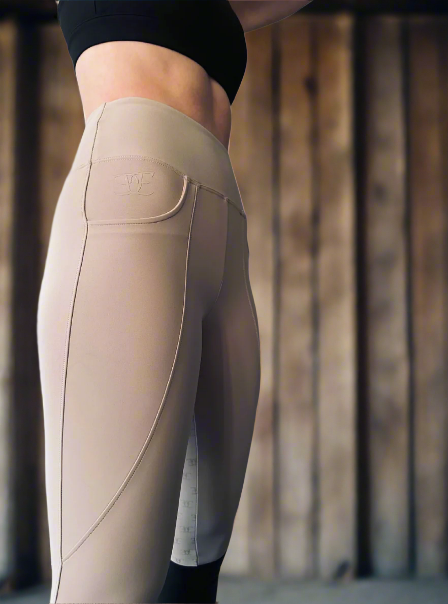Equus Elite Beige Show Tights