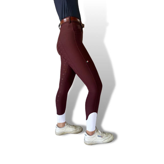 Equus Elite Breeches - Burgundy