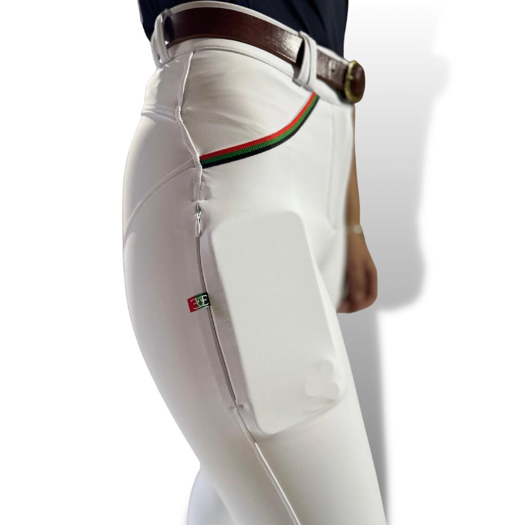 White Competition Breeches