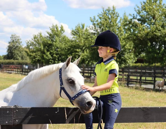 Equus Elite Kids Polo (Hi Vis)