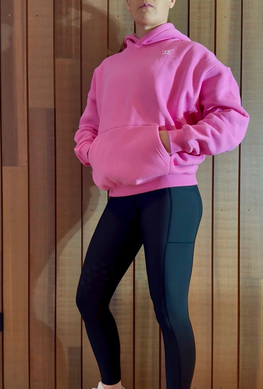 The Oversized Stable Hoodie - Pink