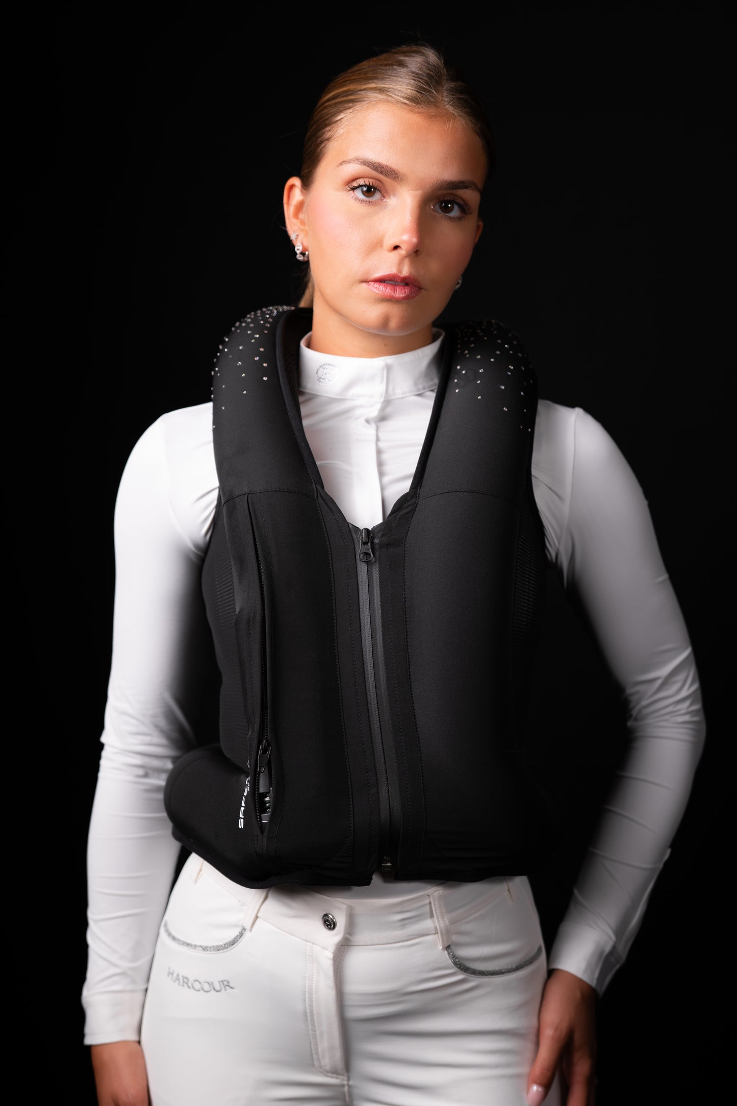 Seaver SAFEFIT Air Vest luxe - Crystal Rain (Black)