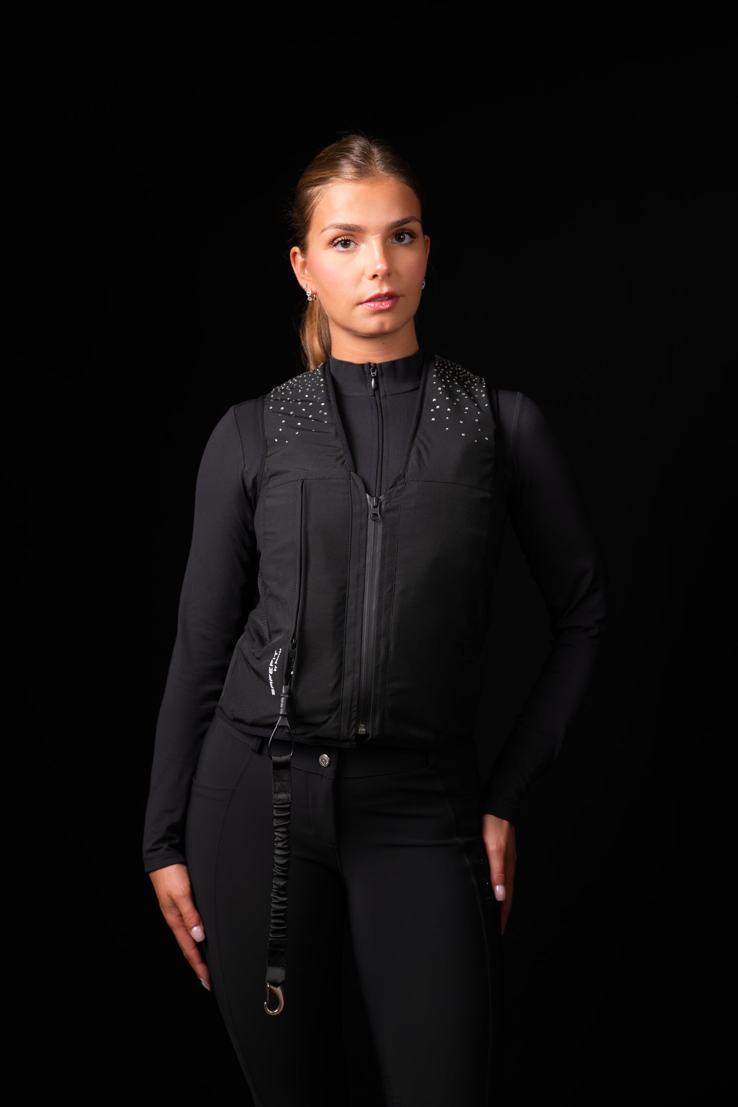 Seaver SAFEFIT Air Vest luxe - Crystal Rain (Black)