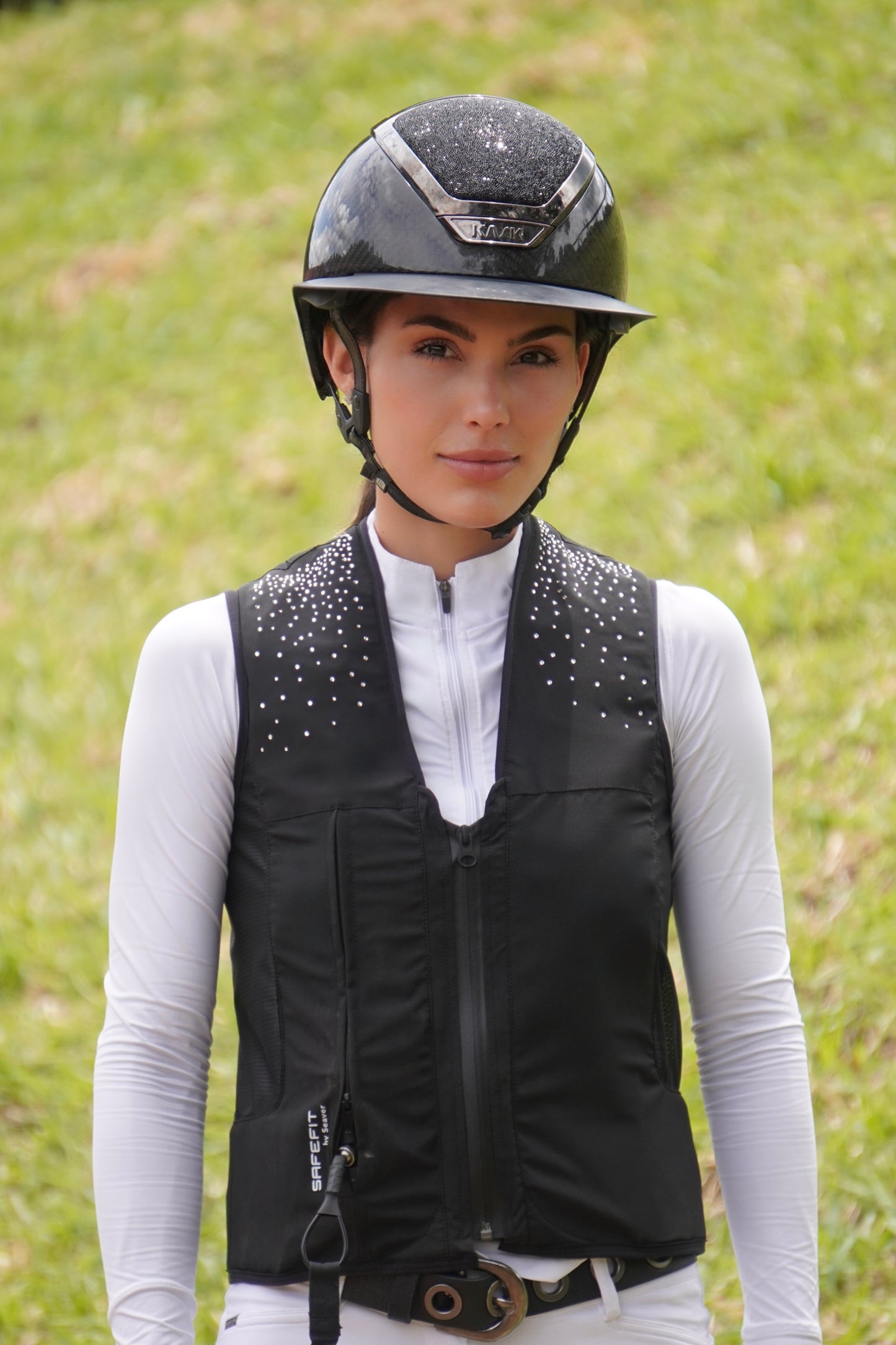 Seaver SAFEFIT Air Vest luxe - Crystal Rain (Black)