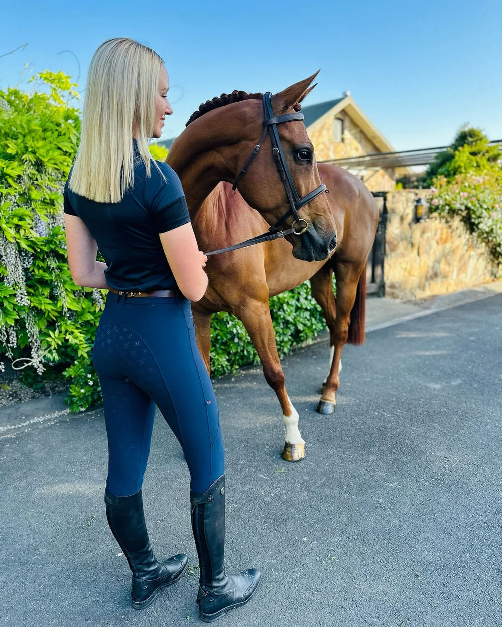 Equus Elite Breeches - Navy