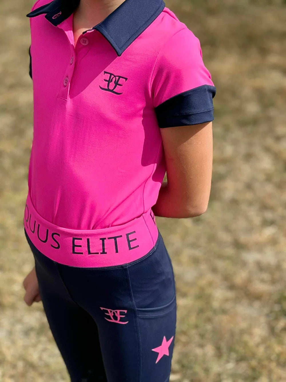 Equus Elite Kids Tights (Pink)